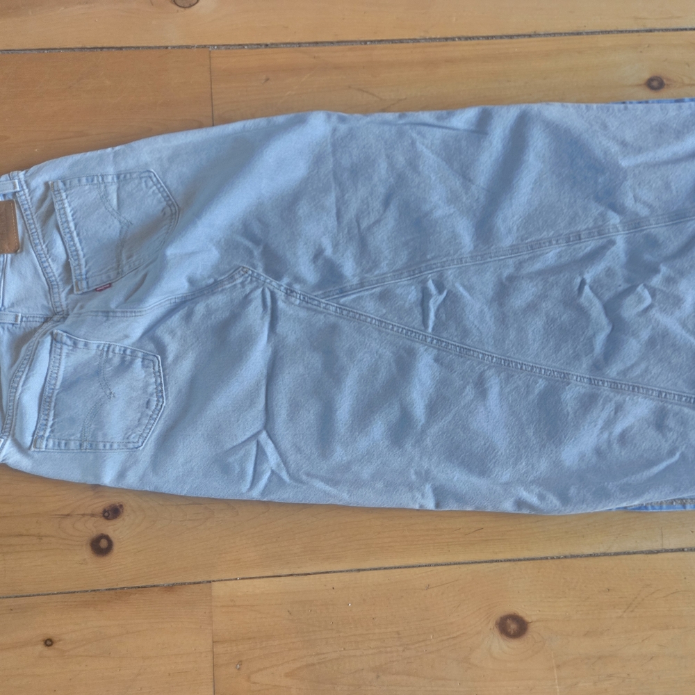 Levi's Light Blue Denim Skirt